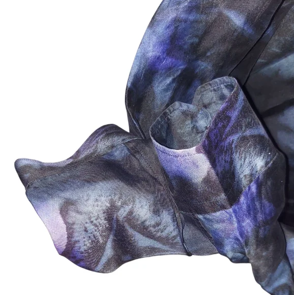 FW21 Louis Vuitton | SILK | Damier Salt | Acid / Bleach Wash | Button Up - Picture 15 of 16